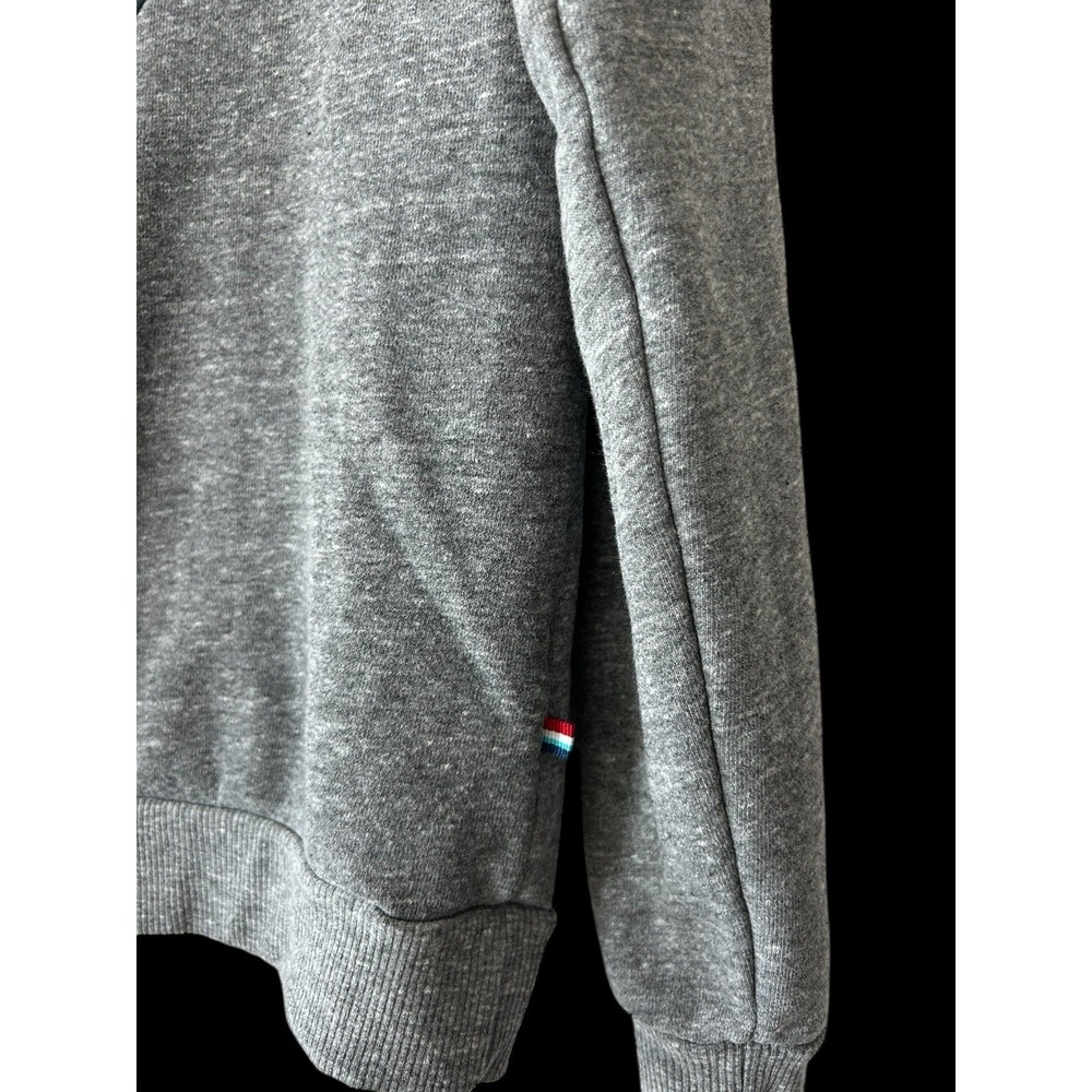 Anthropologie Sol Angeles Sweatshirt Pullover Size XS‎ Gray Multi Stripe Vintage - Picture 3 of 7
